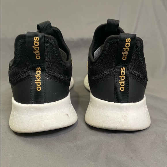 Adidas Puremotion Adapt Slip On Black White Leopard Print ShoesWomens Size 6.5 - Picture 5 of 7